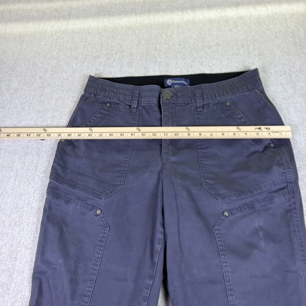 Democracy Pants Women Size 16W Gray Ab Solution Straight Utility Double Knee